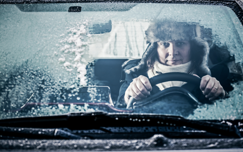 driving safely during cold whether